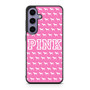 Pink Dog Victoria's secret Samsung Galaxy S24 Case