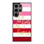 pink strip quotes Samsung Galaxy S24 Ultra Case