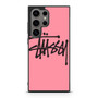 Pink Stussy Innovative Samsung Galaxy S24 Ultra Case