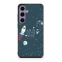 to the moon and back Quote Samsung Galaxy S24 Case