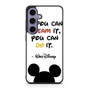 Walt Disney Quote 2 Samsung Galaxy S24 Case