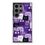 Purple Cat Collage Samsung Galaxy S24 Ultra Case