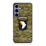 101st Airborne Division in Camo Samsung Galaxy S24 Case