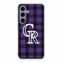 Colorado rockies purple Samsung Galaxy S25 Series Case