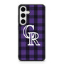 Colorado rockies purple Samsung Galaxy S25+ Case