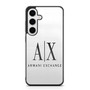 Armani exchange white Samsung Galaxy S25+ Case