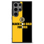 Boston Bruins Black And Gold Forever Samsung Galaxy S25 Ultra Case