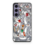 Bugs Bunny Collage Samsung Galaxy S25 Series Case