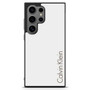 Calvin Klein White Bone Samsung Galaxy S25 Ultra Case