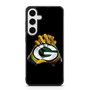 Green Bay Packer On Gloves Samsung Galaxy S25+ Case