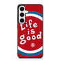 life is good logo Samsung Galaxy S25+ Case
