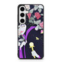 Maleficent evil face floral Samsung Galaxy S25+ Case
