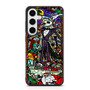 Nightmare before christmas stained glass Samsung Galaxy S25+ Case