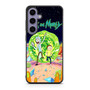 rick and morty portal Samsung Galaxy S25 Series Case