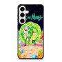 rick and morty portal Samsung Galaxy S25+ Case