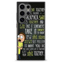 Rick And Morty Quotes Samsung Galaxy S25 Ultra Case