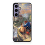 romantic beauty and the beast in their castle Samsung Galaxy S25 Series Case