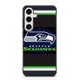 Seattle seahawks logo green strip Samsung Galaxy S25+ Case Seattle seahawks logo green strip Samsung Galaxy S25+ Case