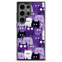 Purple Cat Collage Samsung Galaxy S25 Ultra Case