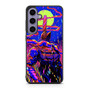 Denji Devils Mode in Abstract Samsung Galaxy S25 Series Case