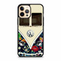 old floral vw retro bus iPhone 12 Pro Case