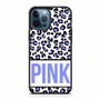Pink Blue Leopard iPhone 12 Pro Max Case