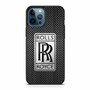 Rolls Royce Plat Logo iPhone 12 Pro Max Case