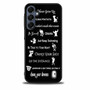all disney quotes Samsung Galaxy A16 5G Case