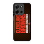 Cleveland Browns 3 Motorola moto g 2025 Case