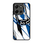 fox custom blue logo Motorola moto g 2025 Case