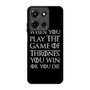 When You Play The Game Of Thrones Motorola moto g 2025 Case When You Play The Game Of Thrones Motorola moto g 2025 Case