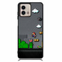 Super Mario Old Style Motorola Moto G Stylus Case