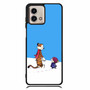 Calvin and Hobbes Wanna Make Snowman Motorola Moto G Stylus Case