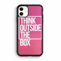 Think Outside The Box Pink Glitter iPhone 12 Mini | iPhone 12 Case