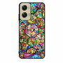 disney characters stained glass Motorola Moto G Stylus 5G 2024 Case