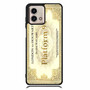 hogwarts platform Motorola Moto G Stylus Case