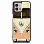 light wood vw retro bus Motorola Moto G Stylus Case