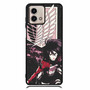 Mikasa Ackerman Attack on Titan Motorola Moto G Stylus Case
