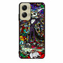 Nightmare before christmas stained glass Motorola Moto G Stylus 5G 2024 Case