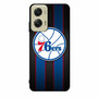 Philadelphia 76ers 2 Motorola Moto G Stylus 5G 2024 Case