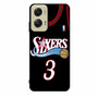 sixers basketball jersey Motorola Moto G Stylus 5G 2024 Case