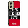 Victoria's Secret Pink Fries Before Guys Motorola Moto G Stylus 5G 2024 Case