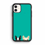 Watching Boston Terrier & French Bulldog iPhone 12 Mini | iPhone 12 Case