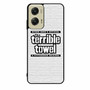 The Terrible Towel Pittsburgh Steelers in Brick Motorola Moto G Stylus 5G 2024 Case