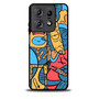Adventure time rick and morty Motorola Moto Edge 2025 Case