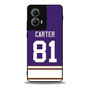 Carter vikings Motorola Moto Edge Case