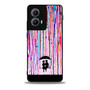 Couple in Rainbow Paint Art Motorola Moto Edge Case