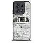 All Time Low Lyrics Motorola Moto Edge 2025 Case