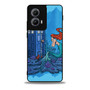 Ariel Mermaid Tardis Motorola Moto Edge Case