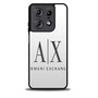 Armani exchange white Motorola Moto Edge 2025 Case